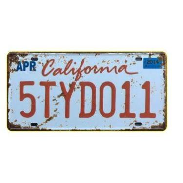 Imagem de Placa Carro Decorativa Enfeite California Mdf Madeira - Atacadão do Ar