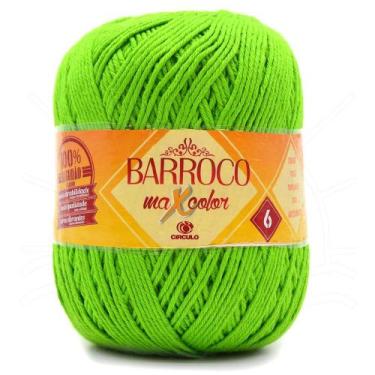 Imagem de Barbante Barroco MaxColor nº 6 400g - CÍRCULO, 5239 HORTALIÇA