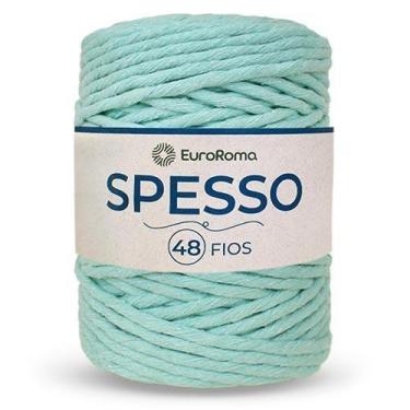Imagem de Barbante Spesso Maxi EuroRoma 48 Fios 1Kg, 800 VERDE ÁGUA CLARO