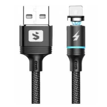 Imagem de Cabo magnético para carregamento USB 7S-13S 2.4A 1M 360 - Sumexr , Ama
