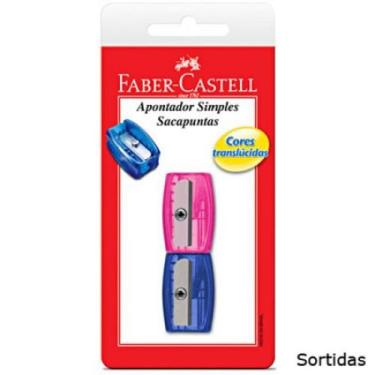 Imagem de Apontador simples - c/2 - faber-castell - FABER-CATELL