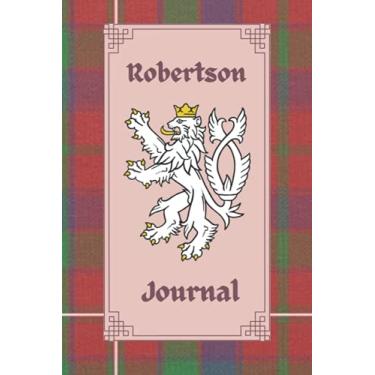 Imagem de Robertson Journal: Scottish Surname Tartan Journal, 120 pages, 6 x 9 inches, gifts for Scottish heritage enthusiast