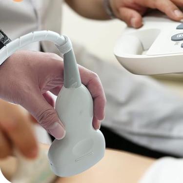 Imagem de Capa protetora de silicone para cabo de sonda de ultrassom - adequada para cabos com circunferência entre 1,27 cm, comprimento de 2 m