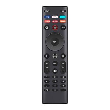 Imagem de Controle remoto infravermelho de substituição XRT140 compatível com Vizio Smart TV V705-H3 P65Q9-H1 V655-H9 V705-H13 M586X-H1 P75Q9-H1 M656-H4 V505-H M55Q7-H1 V55Q7-H1 655-H V585-H V405-H V585-H11