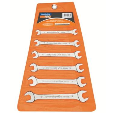 Imagem de Jogo de Chaves Fixas 6 Peças Tramontina PRO