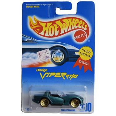 Imagem de Hot Wheels Dodge Viper RT/10, Green Collector no. 210