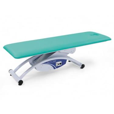 Imagem de Maca Elétrica com Orifício para o Rosto e Regulagem de Altura - Arktus - Verde Claro