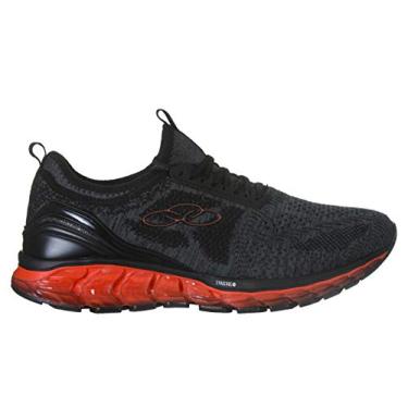 Imagem de Tênis Olympikus Alpha - Masculino - Preto/Laranja