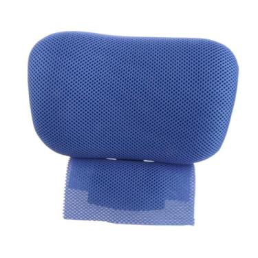 Imagem de IEUDNS Cadeira de escritório ajustável encosto de cabeça acessórios destacáveis ​​cadeira de trabalho travesseiro de cabeça para apartamento quarto sala de, Azul