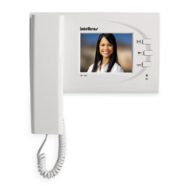 Imagem de Extensao de Video para Video Porteiro Intelbras VP 1000 EV Tela Interna TFT 4 Branca
