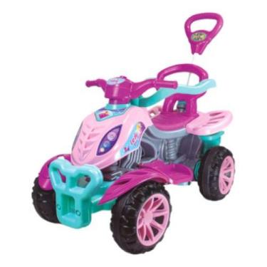 Imagem de Carrinho De Passeio Infantil Quadriciclo Lady Star Maral Cor Rosa