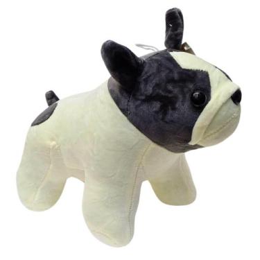 Imagem de Pelúcia Cachorro Buldogue Francês Fofinho Plush 25cm - SS