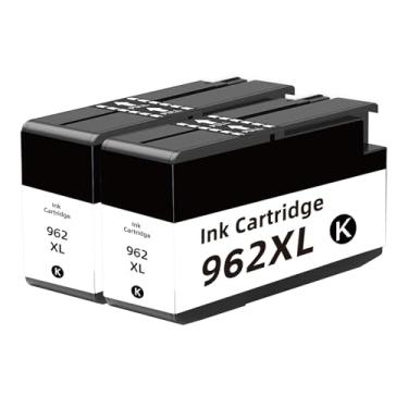 Imagem de Cartuchos de tinta 962XL pretos para HP 962 XL compatíveis com HP962 HP962XL para OfficeJet Pro 9010 9015e 9025e 9010e 9012 9015 9018 9020 9022 9022e 9028e 9012e 9012e 9020 14e 900 Impressora 16e