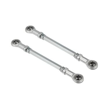 Imagem de REPAIROCK 2 peças 140 mm de comprimento 8 mm diâmetro do furo ajustável junta esférica de direção para ATV elétrico 49cc Go Kart acessório coluna de direção suspensão de direção substituição