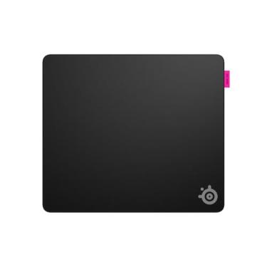 Imagem de SteelSeries QcK L Performance Speed Gaming Mousepad — Densidade extra para um deslizamento suave — Costura de borda de perfil baixo — Base de borracha de neoprene antiderrapante — 42 x 49 cm — FPS,