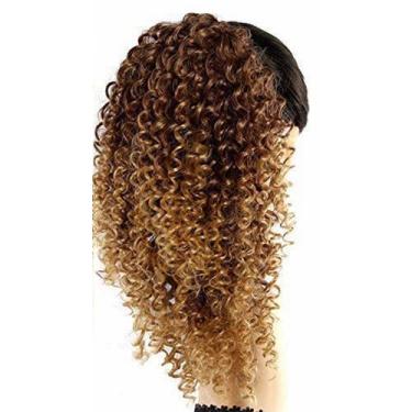 Imagem de Aplique Rabo De Cavalo Cacheado Curto 45cm Premium Preto - GM Hair, Lo
