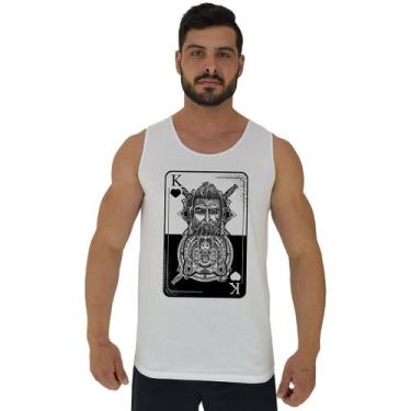 Imagem de Regata Clássica Masculina MXD Conceito King Of Swords, Branco, M