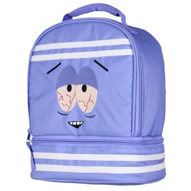 Imagem de Lancheira South Park Towelie – Bolsa de transporte divertida com compartimento duplo de desenho animado com isolamento térmico