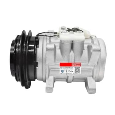 Imagem de Compressor de ar condicionado automotivo ac compatível com land cruiser hj61 1985-1987 24v oem 047300-2330 047300 2330 8832060190 8832060191