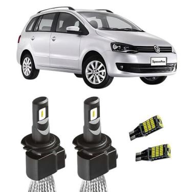 Imagem de Lampada Super LED H4 6000K Pingo T10 SpaceFox 2006 A 2009 - Ray-X