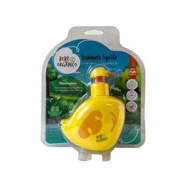 Imagem de Bo -sabonete líquido pato amarelo suave bebê orgânico - 240ml