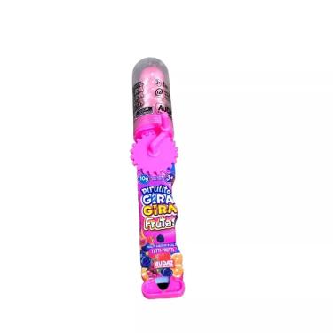 Imagem de Pirulito Gira Gira Pop Lito Sabor Tutti-Frutti 18g - Zen Toys
