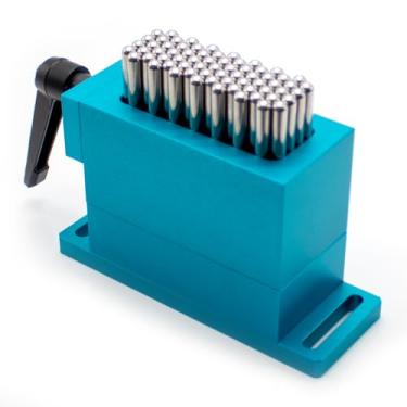 Imagem de Fixação flexível de montagem CNC braçadeira universal 30 x 79 mm SUS aço inoxidável para máquina de marcação a laser CNC FLX-S062 (azul)