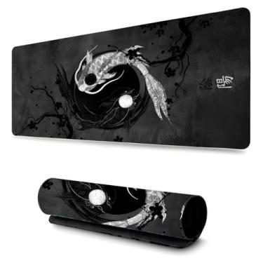 Imagem de Mouse Pad Gamer Profissional Grande Confortavél Anti Derrapante 90x40 - Yin Yang