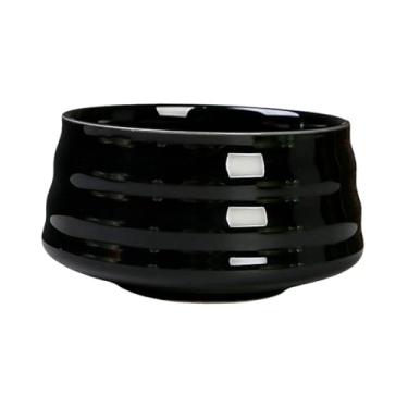 Imagem de ＫＬＫＣＭＳ Cerâmica Matcha Tea Bowl Mistura portátil para mexer matcha Matcha artesanal de porcelana Bowl para o escritório da cozinha de amigos, Estilo 10