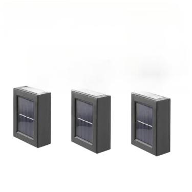 Imagem de Luminaria de Mesa Solar À Prova D'água Kit Lustres Brilhante Para Jardim Varanda Parede Externa Decorativa(KIT1-Mini-Aleatório)