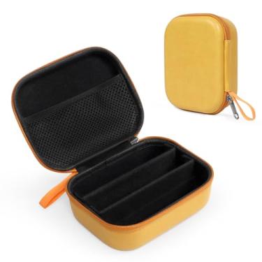 Imagem de Bukere Estojo Organizador Para Óculos De Sol Viagem, Couro Sintético, 3 Compartimentos Ajustáveis Vários Óculos, Caixa Grau Mulheres E Homens