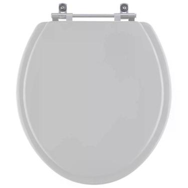 Imagem de Assento Sanitário Diamantina Cinza Claro Para Vaso Icasa