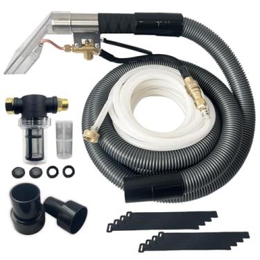 Imagem de SMZTools Kit Extrator Para Shopvac Com Haste E Mangueira, Adaptador Que Converte Aspirador Em Extrator De Carpetes E Estofados Para Detalhamento Automotivo E Limpeza Doméstica, Kit De Mangueira Extr