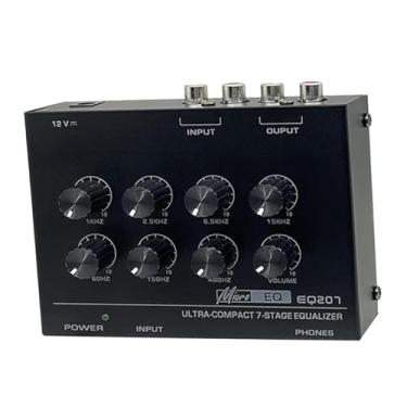 Imagem de MERIGLARE EQ207 7 Equalizador de bandas Equalizador de som Equalizador de áudio para de entretenimento doméstico