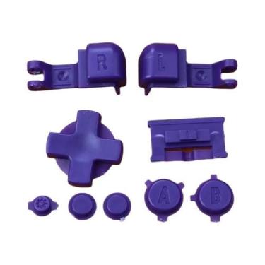 Imagem de GBA SP Conjunto De Botões Completos JCD Plástico a B Select Start Powe