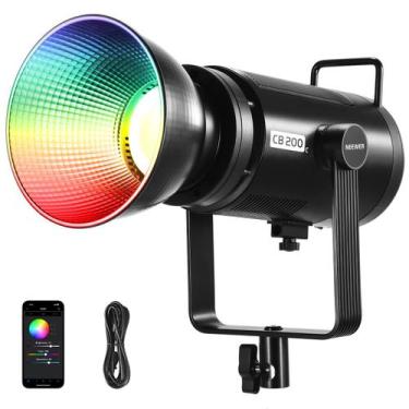Imagem de Luz de vídeo LED Neewer CB200C 200W RGBWW COB 2500K-7500K