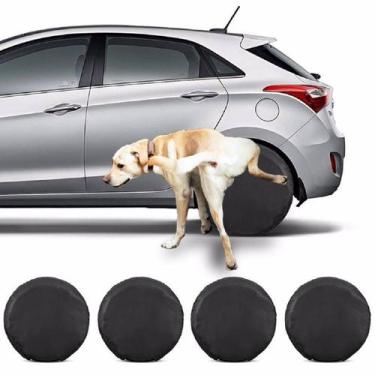 Imagem de Capa Roda Pneu Anti Xixi Cachorro Impermeável Aro 17 - Vip Capas
