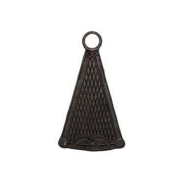 Imagem de Degrau Patamar Para Escada Caracol em Ferro Fundido 57x32cm - FUNDIÇÃO