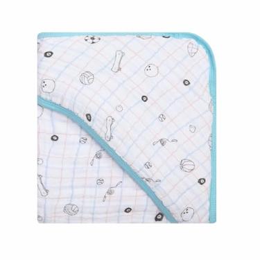 Imagem de Toalha De Banho Soft Premium Papi Baby Com Capuz De Canto 90Cm X 80Cm 01 Unidade