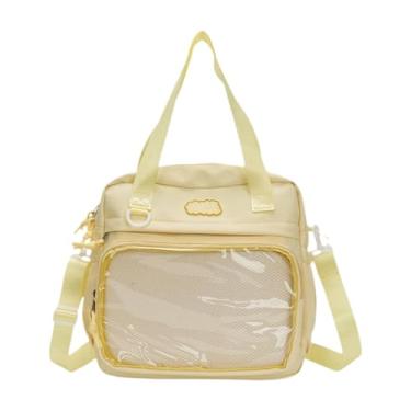 Imagem de APLVFFZH Ita Bag Bolsa de Mão para Festa Lembrancinha Anime Cosplay, Amarelo