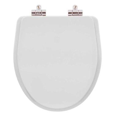 Imagem de Assento Sanitário Poliéster com Amortecedor Laura para Vaso Roca - Pon