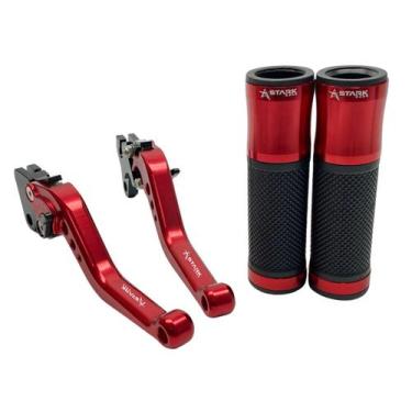 Imagem de Manete Manopla Esportivo Crosser Factor Xtz Rx Tt Rd 125 - Stark Race,