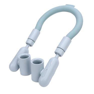 Imagem de Ventilador do Tubo de Resfriamento do Pescoço, Recarregável Portáteis de Fãs de Pescoço Portátil e Sem Lâmina Com 3 Velocidades, Bateria de 6000mAh e Operação Silenciosa para