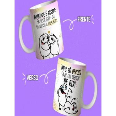 Imagem de Caneca personalizada flork amigas personalizadas vários modelos 325ml 