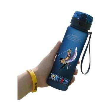 Imagem de Garrafa De Água Esportiva Portátil De Grande Capacidade Com Tampa Flip