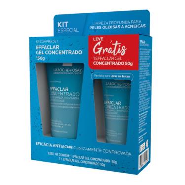 Imagem de Gel De Limpeza Profunda La Roche Posay Effaclar Concentrado 150g + Gel De Limpeza Profunda La Roche Posay Effaclar Concentrado 50g