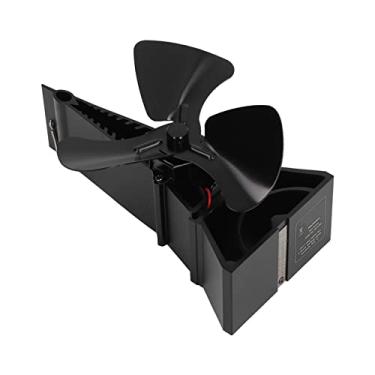 Imagem de Hyuduo Ventilador de Fogão a Lenha Com Ventilador Termoelétrico, Alimentação de Calor, Corrida Silenciosa, Liga de Alumínio, Baixo Ruído, de Lareira Fácil de Usar para Casa, Ecologicamente Correto