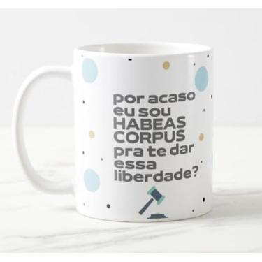 Imagem de Caneca Direito Advogado Não Sou Habeas Corpus Pra Te Dar Liberdade