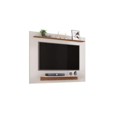 Imagem de Painel de TV Elegante Moderno para Sala Quarto 2 Prateleiras - Móveis 