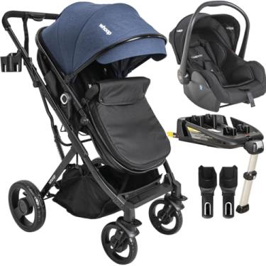 Imagem de Carrinho de Bebe Bebe Conforto Base ISOFIX Kiddo Vox II Marinho
